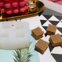 Molde De Silicona Para Decoración De Pasteles Y Galletas De Crema 1 Pieza Molde Creativo Para Biscuits De Sándwich De Azúcar Ecológico - details 2