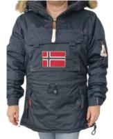 Cazadora Geographical Norway gris o azul marino para mujer con espíritu nórdico -ideal para esquiar-  - Envío rápido - ¡Compra ya!- La Hormiga Negra - details 3
