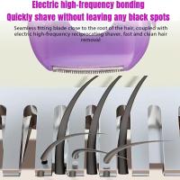Silky Smooth Hair Eraser Herramienta de depilación sin Dolor, Depiladora Profesional Indolora para Mujeres, Depiladora Laser Touch USB Recargable,Luz con Sensor de Seguridad (1pcs) - details 0