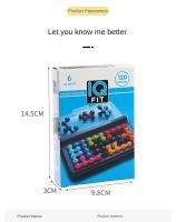 Juego De Puzzle 3D Clásico Pirámide Plateada Con 120 Desafíos Juguete Montessori Para Desarrollar La Lógica Y El Pensamiento Para Niños Y Niñas De 3 a 14 Años - details 0