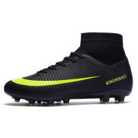 Zapatos De Fútbol Profesionales Para Hombres Antideslizantes En Campo De Grama Zapatillas De Fútbol Con Punta De Hierba TF Entrenamiento De Torsión De PTPP Material Superior PVC Suela De Goma - details 25