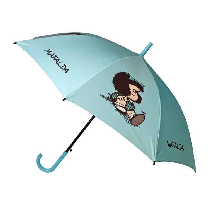 Paraguas automatico mafalda curiosa  Paraguas automatico mafalda curiosa, D.102, una idea para regalar - 1