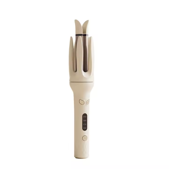 PORCHEDDU Bobinador Automático-barra automática del bobinador - ajuste de temperatura de Cuatro lordades-28mm de diámetro-with 1 peine pequeño y 2 horquillas, Amarillo - 1