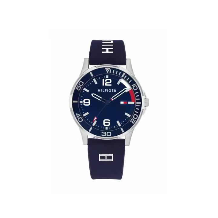 Reloj Tommy Hilfiger Niño Analógico Silicona Azul 1720016 - 1