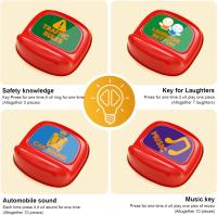Juguete De Autobús Con Sonido Y Luz Juego De Ocupación Montessori Educativo Musical Para Niños Y Niñas Edad 4-6 Años Material ABS - details 13