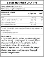 DAA PRO 100 Capsula scitec nutrition nutricion deportiva - details 2