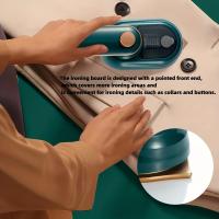 Máquina de plancha portátil mini Mejorada, plancha de vapor de mano giratoria 180 °, plancha de vapor plegable para Viajes, vaporizador de ropa profesional - details 3