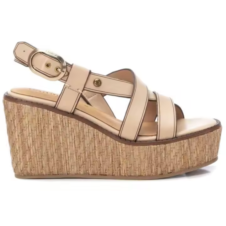 Sandalias de Plataforma Carmela  para mujer en color beige - 1