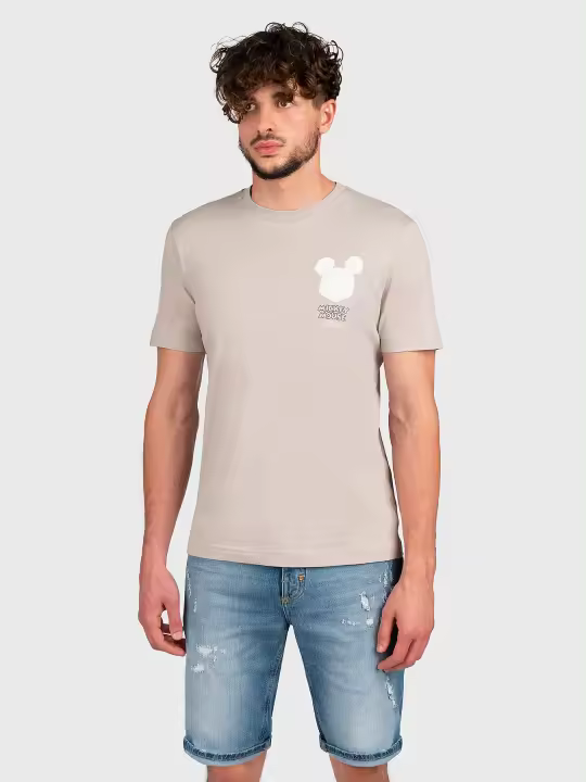 CAMISETA ANTONY MORATO MICKEY PEQUEO PIEDRA - 1