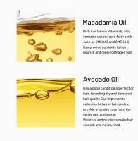 Suero vitamínico para cabello dañado y encrespado, suero para el cuidado del cabello con aceite de argán, vitaminas A, C, E, provitamina. B5 Cuidado del cabello seco (40 unidades rojas (1 paquete)) - details 7
