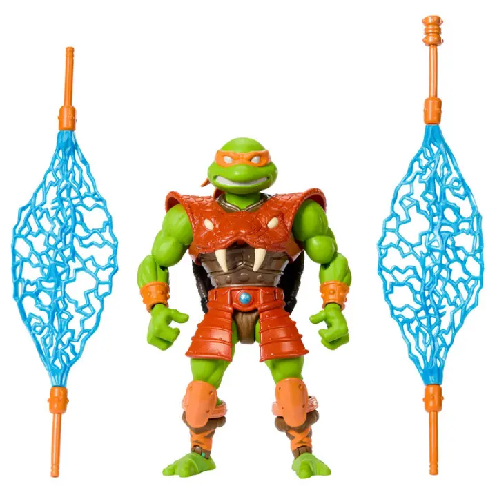 Figura Michelangelo Turtles of Grayskull Masters of the Universe 14cmFigura  Coleccionable - Idea de Regalo- Mercancia Oficial - Juguetes para Niños y Adultos - Movies Fans - Muñeco para Coleccionistas y Exposición - 1