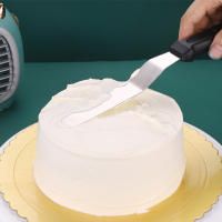 Cuchara De Crema De Acero Inoxidable 27cm Herramienta De Decoración De Pasteles Espátula Para Amasar Y Mezclar Accesorios De Cocina - details 2