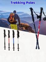 Palo De Camuflaje Ultraligero Plegable Con Absorción De Choque Para Senderismo Montañismo Camping Viajes Y Excursiones - details 0
