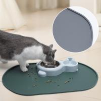 Alfombrilla Para Alimentos De Perro Y Gato Placa De Comida Antideslizante De Silicona Fácil De Limpia Para Bebida Y Alimentos Para Mascotas Universal - details 0