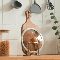 Organizador De Cocina Para Tablas De Cortar Soporte De Acero Inoxidable Estante De Almacenamiento Para Tablas De Cortar - details 1