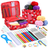 Kit De Tejer Crochet BUDDUR Con Agujas Y Hilo De Algodón Herramientas Profesionales Para Manualidades DIY - details 0