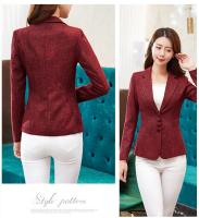 Chaqueta De Negocios Para Mujer Estilo Lady Oficina Elegante Y Ajustada Cierres Únicos Blazer Formal Para Todas Las Estaciones - details 8