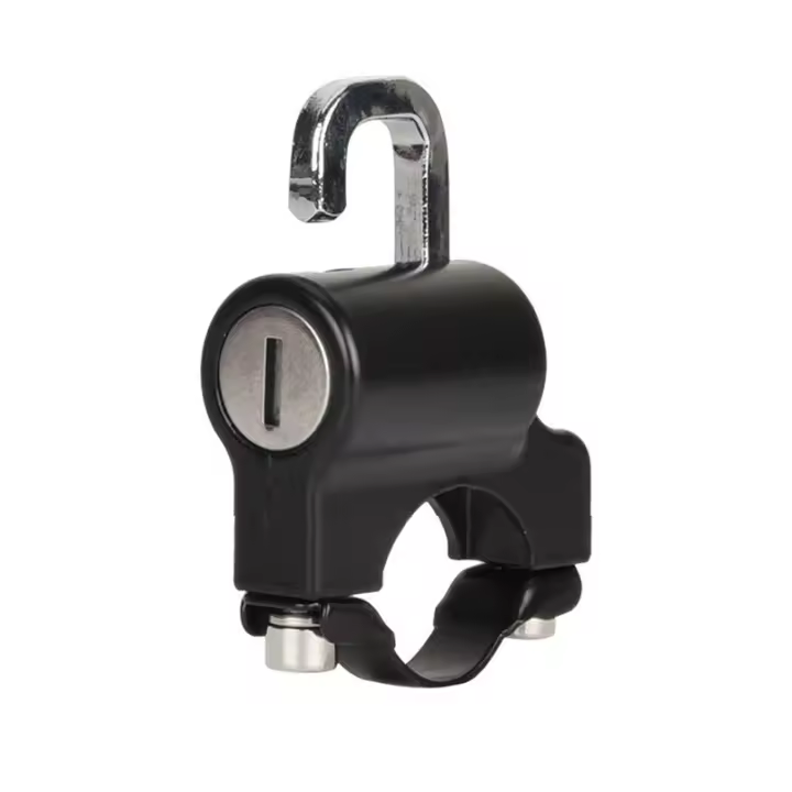 Cerradura De Seguridad Para Sombrero De Motocicleta Antirrobo Para Bicicleta Y Scooter Eléctrico Accesorios De Moto Fácil Instalación Equipos De Ciclismo - 1