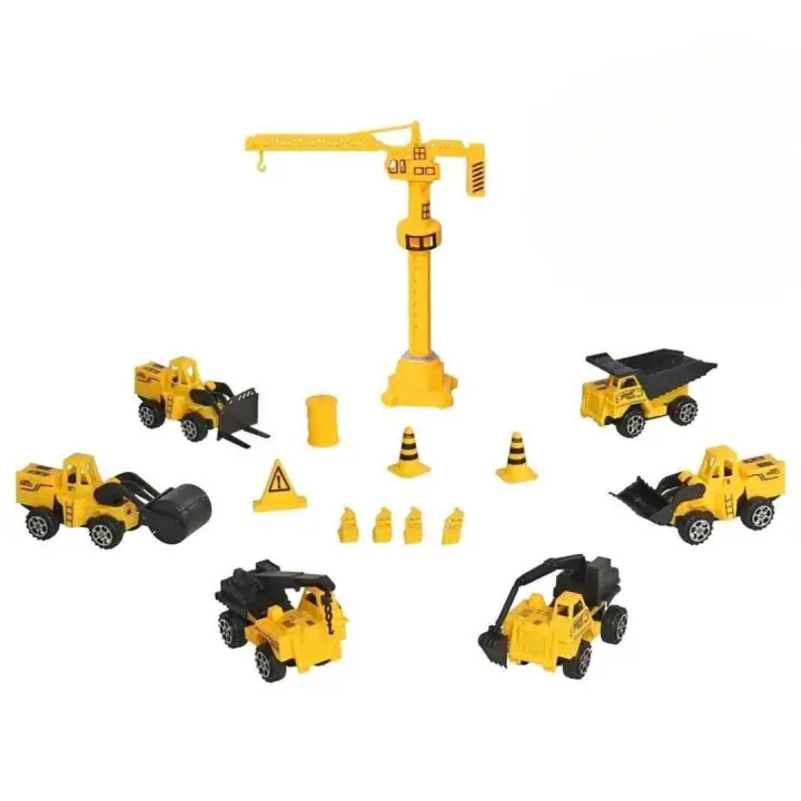 Gerimport Set vehículos de construcción 15 piezas - 1