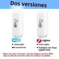Sensor De Temperatura Y Humedad Inteligente Tuya Zigbee/Wifi Batería Poderada Termostato APP Seguridad Inteligente Compatible Con Google Home - details 12