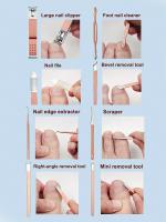 Kit De Manicura Y Pedicura Profesional Para Mujeres Herramientas De Cuidado Incluye Facial Uñas Y Pies Acero Inoxidable - details 7