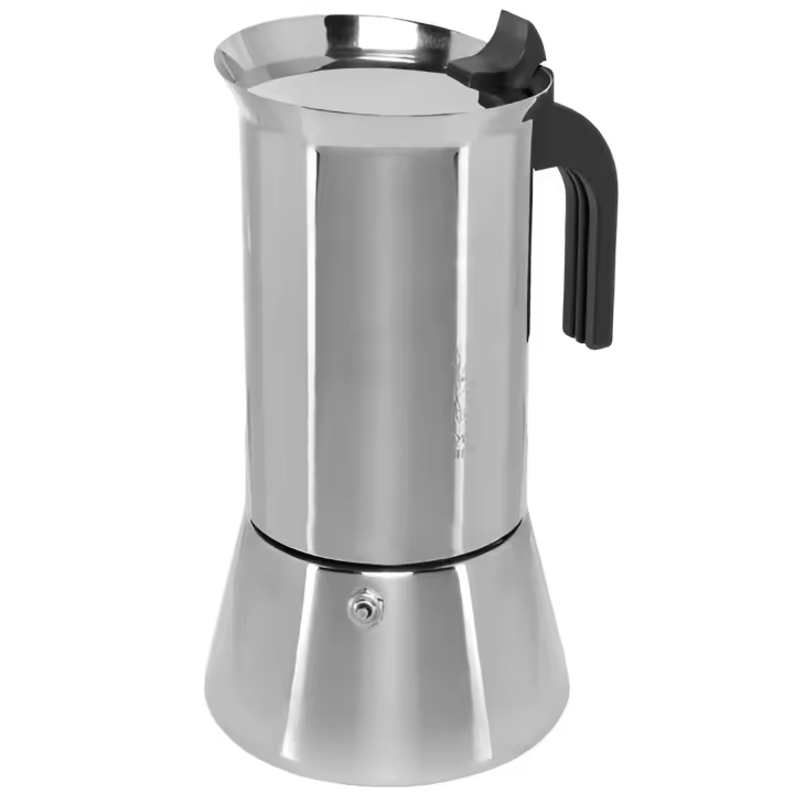 Bialetti Venus de Inducción - Cafetera Italiana de Acero Inoxidable para 4 Tazas de Café - 1