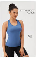 Chaleco De Yoga Para Mujer Deporte Sin Mangas Camiseta De Entrenamiento Fitness Running Outdoor Chaleco Deportivo Ajustable - details 5