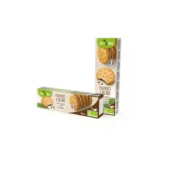 GALLETAS RELLENAS DE CACAO 185gr. ECO - 1