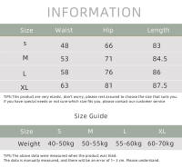 Leggings De Fitness Para Mujer Sensación De Naked Cintura Alta Push up Para Correr Yoga Pantalones Deportivos De Running - details 1