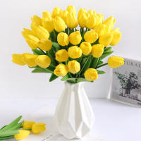 5 Piezas De Tulipán Artificial Para Decoración De Mesa De Comedor Y Sala De Estar Decoración De Boda Fiesta Aniversario Navidad DIY Origen China Continental - details 8
