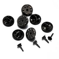 100pcs Base De Broche De Metal Con Abrazadera Mariposa Para DIY Joyería Hecha a Mano Accesorios De Manualidades Clasps Y Ganchos Para Broches - details 2