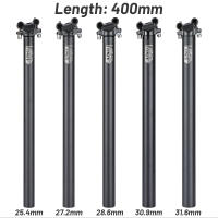 UNO Post De Silla De Bicicleta Ultraligero De Aluminio MTB 25.4/27.2/28.6/30.9/31.6*350/400mm Piezas De Tubo De Silla De Carretera Y Montaña - details 0