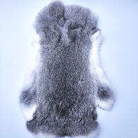Alfombra De Peluche De Conejo De Color Natural Irregular Súper Suave Para Decoración De Hogar Protección De Rodillas Y Cintura Tapete De Faux Fur Para Adultos - details 5