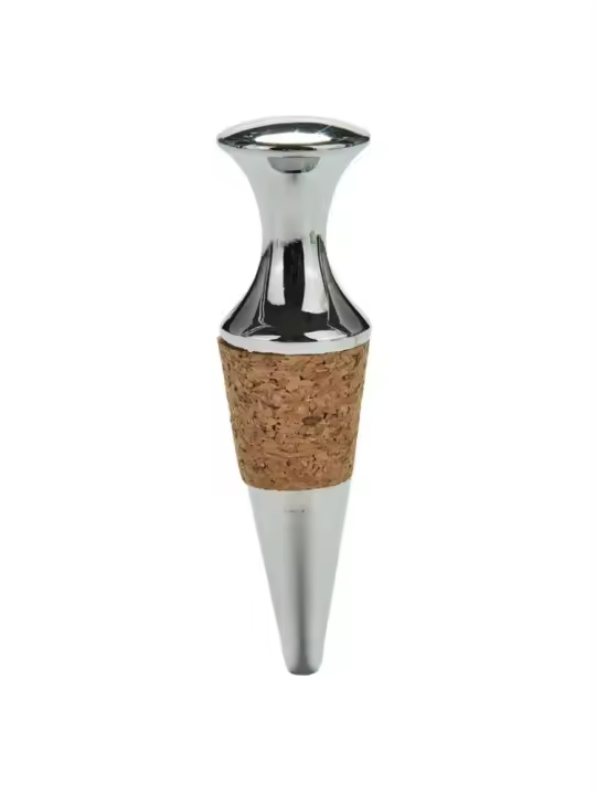 Tapa De Vino De Aleación De Zinc Glyptostrobus Accesorios De Cocina Y Barra Ecológicos Y Duraderos Para Botella De Vino - 1