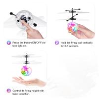 Juguete LED Colgante De Cristal Con Inducción Infrarroja Control Por Gestos RC Regalo Único Para Niños JM888 Luz Colorida - details 2