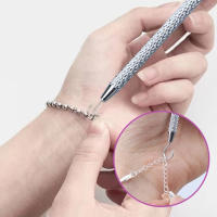 Herramienta De Pulsera Para Joyería Ayudante De Fabricación De Cierres De Collares Y Relojes Herramienta De Clip De Herramientas De Joyería DIY - details 1