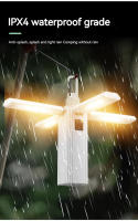 Linterna Recargable Multifuncional Para Camping Luz De Tentación Lámpara De Mano Plegable Ultra Longa Vida LED Impermeable - details 9