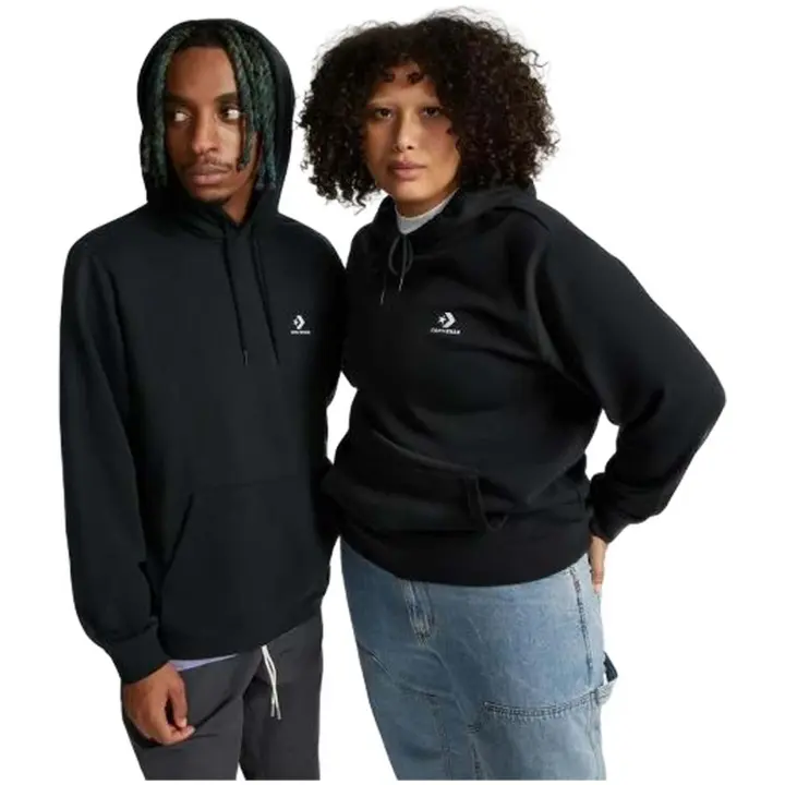 Textil Sportswear marca Converse modelo 10023874-A01 para unisex en color negro - 1