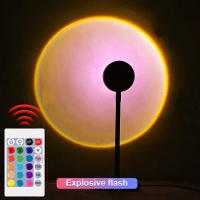 Lámpara De Noche LED RGB Lámpara De Anillo USB Luz Arcoíris Para Decoración De Escritorio Iluminación De Ambiente Para Hogar - details 9