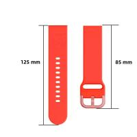 Correa De Silicona Para Samsung Galaxy Watch Active 2 3 4 5 pro 45mm 40mm 44mm S3 2 Compatible Con Galaxy Watch 7 FE 6 Anillo Universal Para Hombres Y Mujeres - details 6