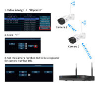 Hiseeu WiFi sistema de cámara de seguridad, NVR de 10 canales, video HD de 5MP, grabación de tiempo 24/7, visión nocturna en color, detección de movimiento humano, audio bidireccional, impermeable IP66, plug & play, sin HDD - details 6