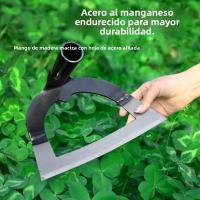 Pala Hueca De Acero Para Rascar Y Engrasar En Jardín Y Granja Con Mango Herramienta Multifuncional De Jardinería Y Agricultura - details 1