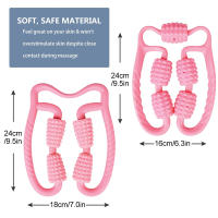Rodillo De Masaje Muscular 360° Manual Doble Ángulo Para Piernas Cuello Brazos Cintura Rodillo De Masaje Para Músculos - details 4