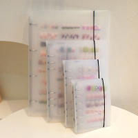 Libro De Almacenamiento Para Uñas Grande Capacidad Exposición De Fotos Álbum DIY Simple Con Clip De Exhibición Y Tablero De Mostrador - details 3