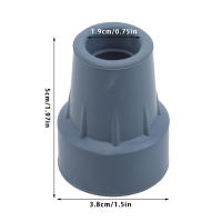Cubierta De Bajo Para Palo De Caminar De Goma Antideslizante Fundas Para Manzanas Y Paredes De Escalada Accesorios De Senderismo - details 5