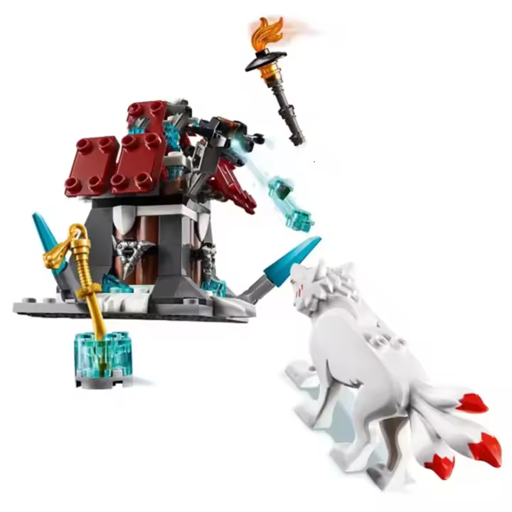 Bloques De Construcción Compatibles MOC Sets Serie Ninja Armadura Del Guerrero De Hielo De Lloyd Juego Para Niños Regalo - 1
