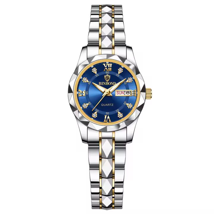 Smartwatches Reloj sencillo para Mujer, Reloj de cuarzo con gran exfera, Reloj Resistente a Agua de Por Vida - 1