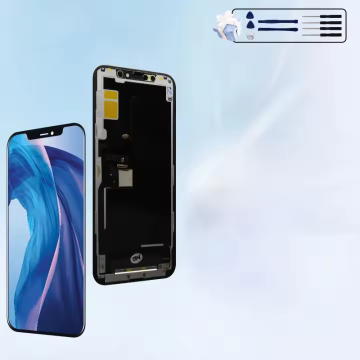 Pantalla OLED AAA+ Para iPhone 11 pro Repuesto De Pantalla LCD Con Toque 3D Asamblea Material Capacitivo Tamaño Grande - 1