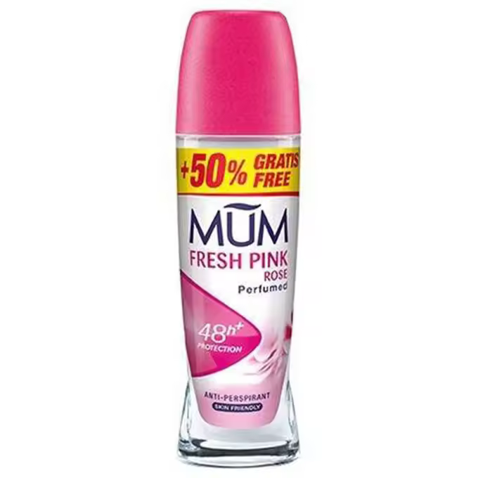 Desodorante Mum roll fresh pink 50ml + 50% gratis - 1