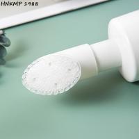 Botella De Espuma Con Cepillo De Silicona Vacia 100/150/200ml Plástico Para Limpieza Facial Botellas Recargables Sin Químicos De Importación - details 2